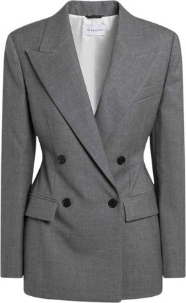 Givenchy Stijlvolle Jassen voor Mannen - Dames - Blazers - Grijs - M - Jassen