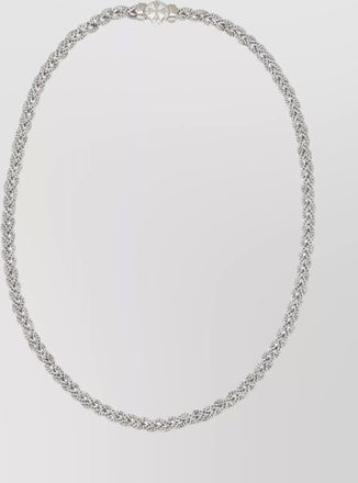 Emanuele Bicocchi braided new logo necklace