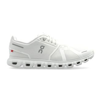 On Running Cloud 6 Sneakers - Heren - Fitnessschoenen - Wit - 44 1/2 EU - Leer - Fitness