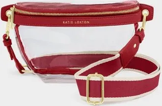 Katie Loxton Stadium Belt Bag in Burgundy at Nordstrom