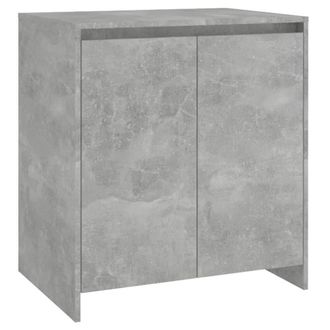 Berkfield Home Decorative 3 Piece Sideboard Concrete Grey Engineered Wood