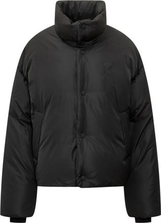 Ami De Coeur Down Jacket - Heren - Gewatteerde jassen - Zwart - M - Leer - Jassen