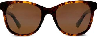 Maui Jim Occhiali da sole Kiopa con effetto tartarugato - Marrone