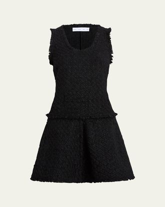 Proenza Schouler Kaida Boucl&eacute; Mini Dress