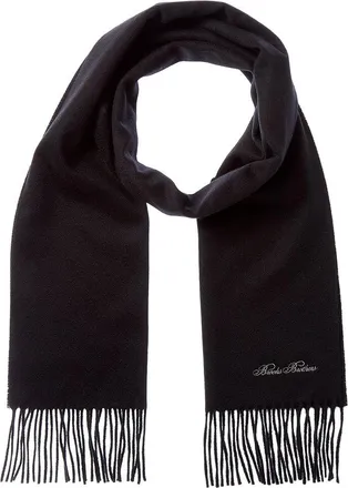 Brooks Brothers Solid Wool & Cashmere-Blend Scarf