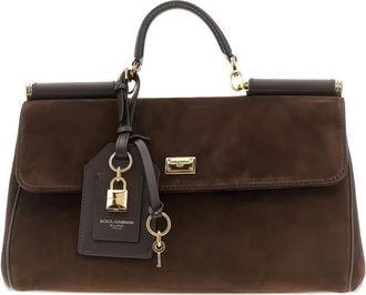 Dolce & Gabbana Brown Sicily Handbag