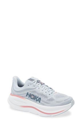 Hoka One One Bondi 9 Running Shoe in Mineral Blue /Washed Blue at Nordstrom, Size 10.5