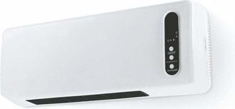 No Brand Ventilador Calefactor De Pared Elementos Cer&aacute;micos Ptc Con Mando A Distancia Y Temporizador 2000 Vatios