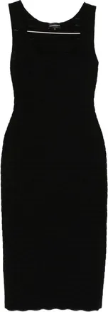 Emporio Armani &Auml;rmelloses Midikleid