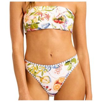 Seafolly Riviera Coast Reversible Tube Top Bikini-Top f&uuml;r Damen | orange