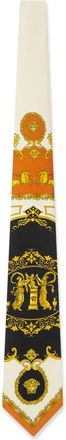 Versace Cravatta con stampa Medusa - Toni neutri