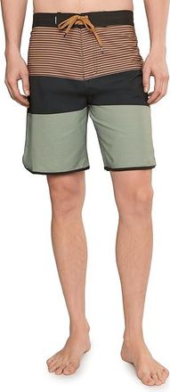 Quiksilver Surfsilk Tijuana 19 Boardshorts Mens Swimwear Tobacco : 30, Elastane/Polyester