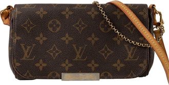 Louis Vuitton Brown Canvas Favorite PM