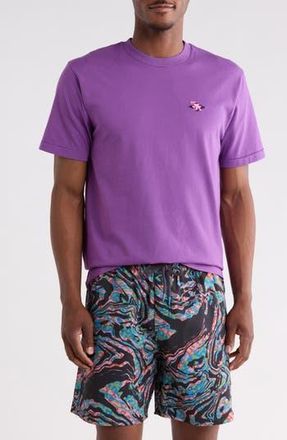 Gotha Pangea Embroidered T-Shirt in Bright Violet at Nordstrom Rack, Size Xx-Large