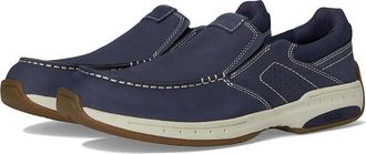 Dunham Waves Mens Shoes Dark Blue Nubuck : 10.5 D (M), Leather