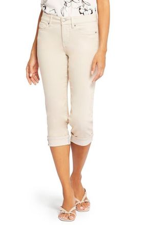 NYDJ Marilyn Straight Leg Capri Jeans in Feather at Nordstrom, Size 16P