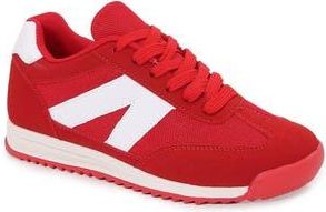 Berness Leena Bike Toe Wedge Sneaker in Red at Nordstrom Rack, Size 10