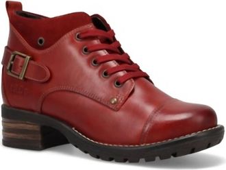 Taos Womens Mini Crave Boots In Red
