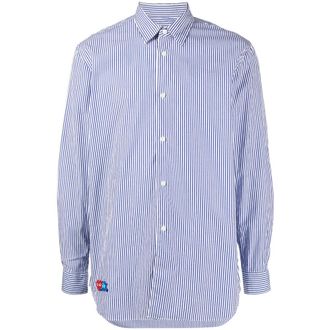 Comme Des Garçons Camicie Bianco, Blu-Uomo