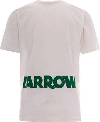 Barrow Mens T-Shirt Maxi Logo Coconut Cotton T-Shirts And Polos
