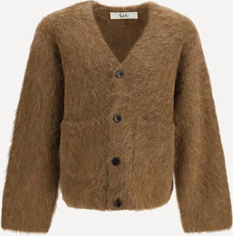S&eacute;fr Lee alpaca-blend Cardigan Male L