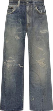 Our Legacy Jeans Gamba Ampia - Blu