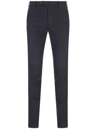 Incotex Black Slim Fit Tailored Trousers