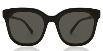 DIFF Eyewear Gia black+grey lens Mens Sunglasses Black Size 62