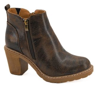 Corkys Footwear Womens Rocky Top Booties In Espresso Crinkle