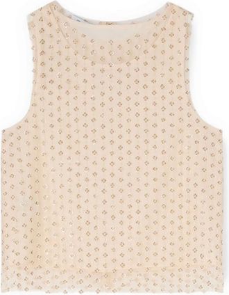 Motivi Dames, Tops, Beige, Maat: XS Poliester