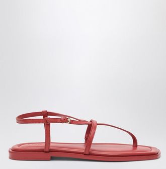 A.Emery The Remly Sandals cherry-coloured in leather