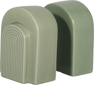 Sagebrook Home Set of 2 7in Arch Bookends