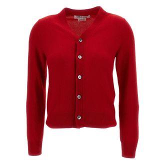 Comme Des Gar&ccedil;ons Cashmere Cardigan - Dames - Truien - Rood - Maat: S Kasjmier