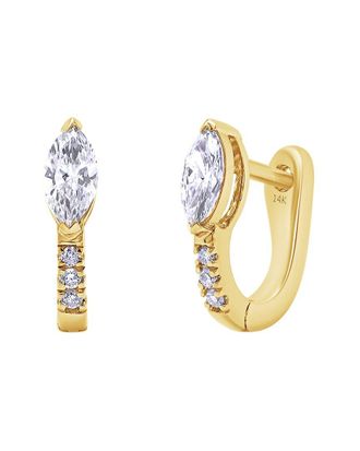 Meira T 14K 0.40 Ct. Tw. Lab-Grown Diamond Earrings