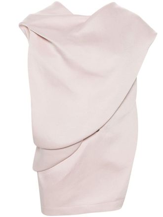 Issey Miyake Top drappeggiato - Rosa
