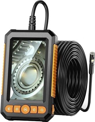 OEM C&aacute;mara De Inspecci&oacute;n, C&aacute;mara Endosc&oacute;pica Hd 1080p Con Pantalla Ips De 4,3, C&aacute;mara De Inspecci&oacute;n Resistente Al Agua, Cable Semirr&iacute;gido, Endoscopio Indu