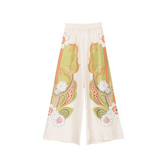 La DoubleJ Graphic-print Palazzo Pants