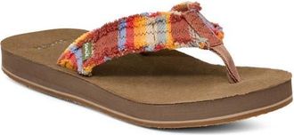 Sanuk Fraid Not Flip Flop in Kona Sunrise at Nordstrom, Size 11