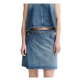 Won Hundred Falda vaquera - Skirts - Mujer - Azul - S