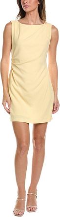 Kenneth Cole Waist And Shoulder Tucked Short Dress