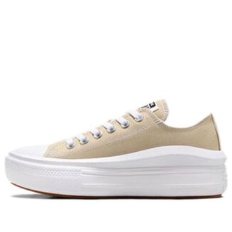 Converse (WMNS) Converse Chuck Taylor All Star Move Ox Beige White A07580C