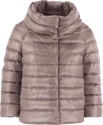 Herno Sofia Mini Cape With 3/4 Sleeves