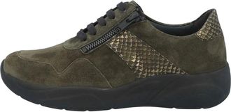 Solidus Veterschoenen voor vrije tijd - Dames - Schoenen - Groen - Maat: 37 1/2 EU Zijde