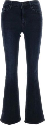 Mother Blauwe Jeans voor Vrouwen Aw 25 - Dames - Bootcut Jeans - Blauw - W24 - Katoen - Jeans