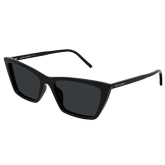 Saint Laurent 567S Zonnebril - Dames - Accessoires - Zwart - Maat: 54 MM Zijde