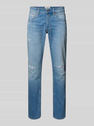 Replay Regular Fit Jeans im Used-Look Modell Grover in Jeansblau, Gr&ouml;&szlig;e 30/30