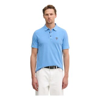 Aeronautica Polo - Heren - Polos - Blauw - M - Katoen - Tops