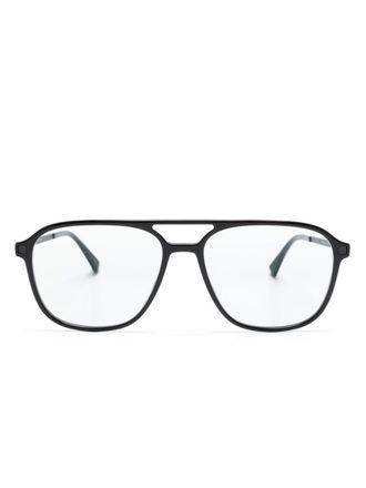 Mykita Gylfi pilot-frame glasses - Black