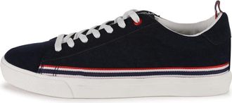 Regatta Stripe Classic Plimsole Trainers with EVA Footbed and Comfortable Insoles - Perfect for Casual Everyday Wear Navy