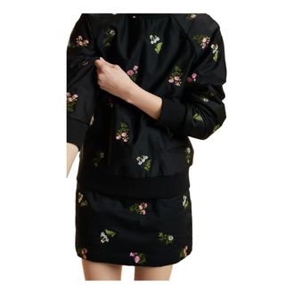 Cynthia Rowley Dames, Rokken, Zwart, Maat: S Katoen